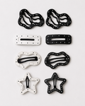 Charm Signature - 8 Barrettes